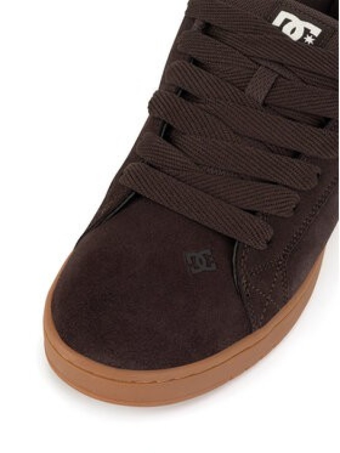 DC Shoes Sneakersy COURT GRAFFIK SE DC01665200 Brązowy