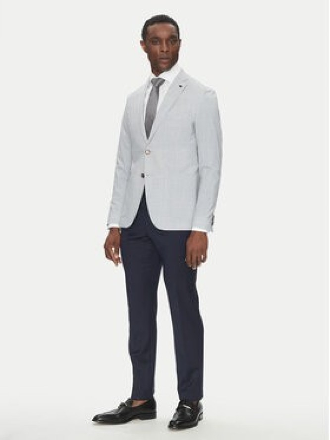 Michael Kors Marynarka MK0SB01025 Szary Slim Fit