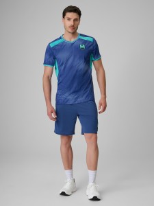 4F Spodenki piłkarskie szybkoschnące męskie - denim L