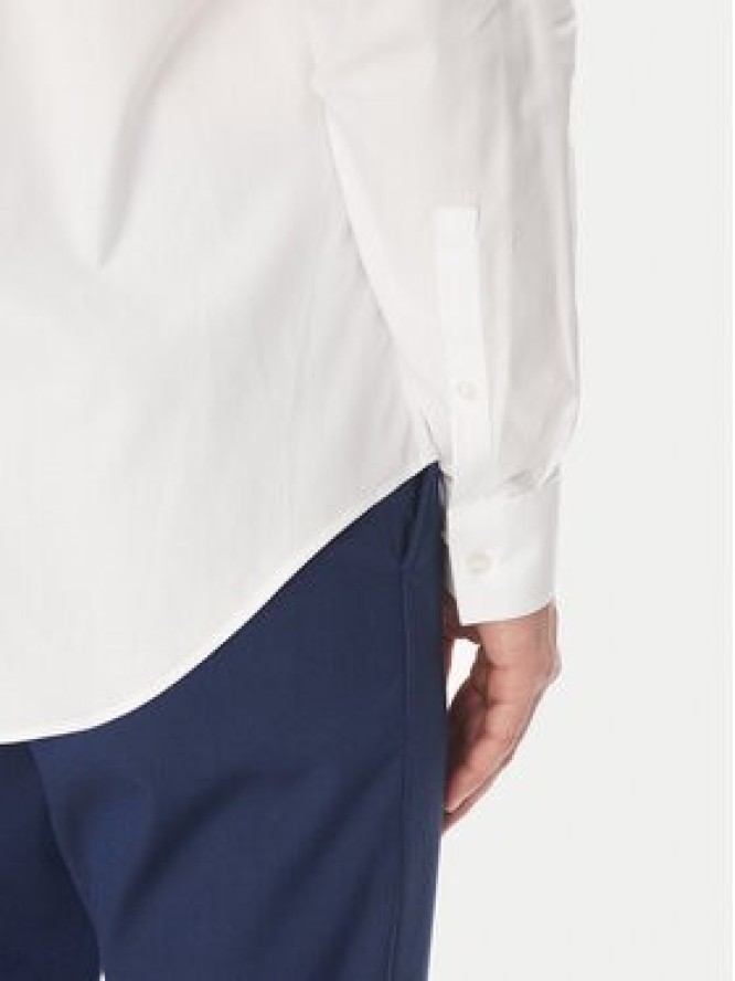 Calvin Klein Koszula LV019EU021 Biały Regular Fit