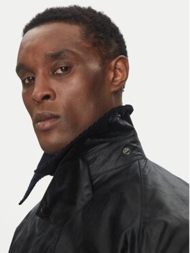 Barbour Kurtka przejściowa Bedale MWX0018NY91 Granatowy Relaxed Fit