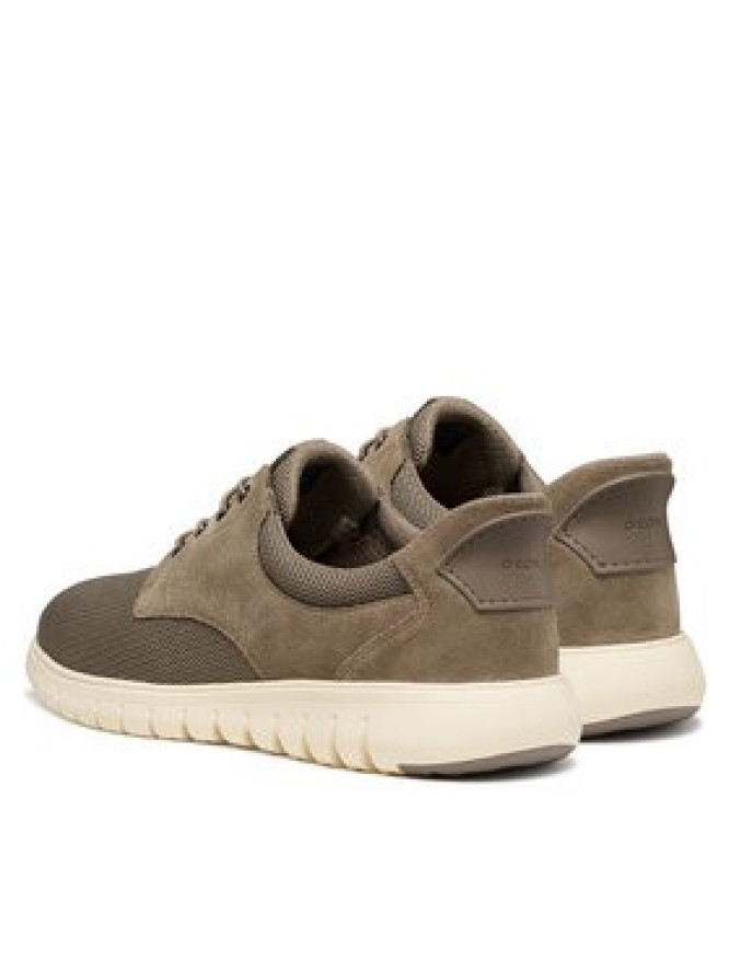 Geox Sneakersy U Flextride F Plus U654JA 01422 C1018 Brązowy