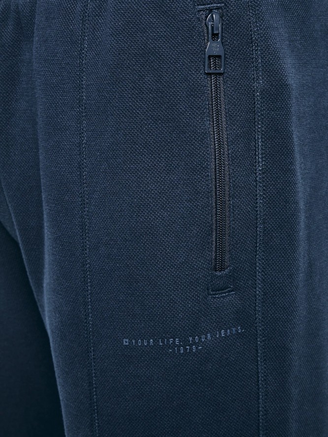 Spodnie męskie dresowe granatowe Wladorp 403