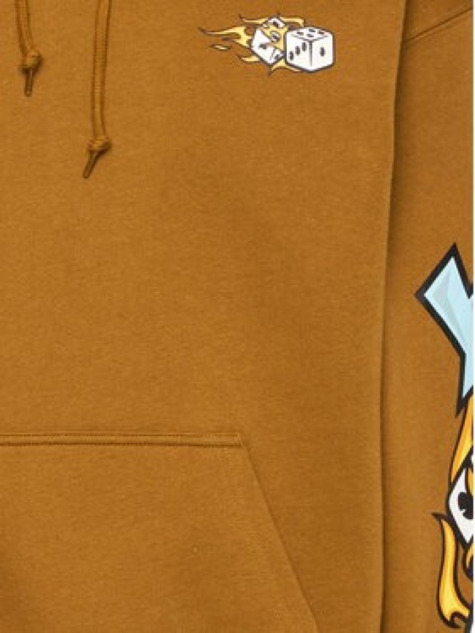 HUF Bluza PF00571 Brązowy Regular Fit