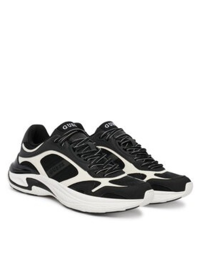 Guess Sneakersy FMJSQU ELE12 Czarny