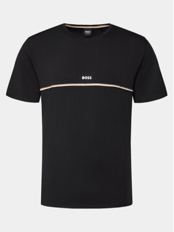 Boss T-Shirt Unique 50515395 Czarny Regular Fit