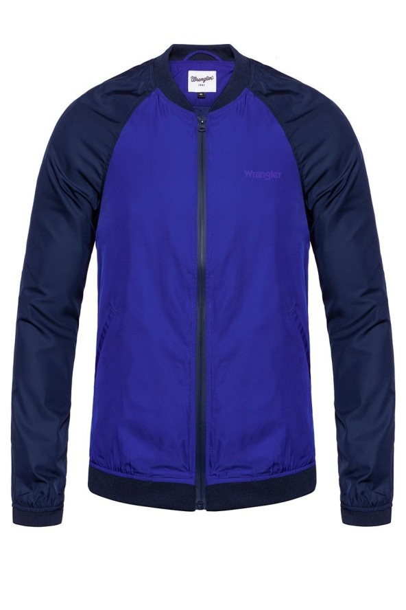 KURTKA WRANGLER BOMBER SURF BLUE W4745XC6U 112129039
