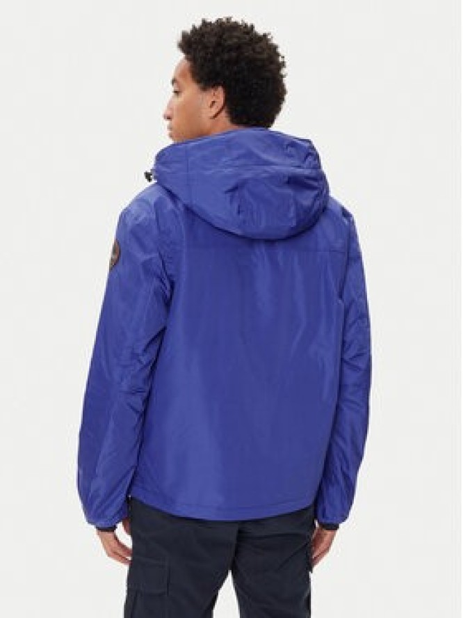 Napapijri Kurtka anorak Rainforest Next NP0A4IB9 Niebieski Regular Fit