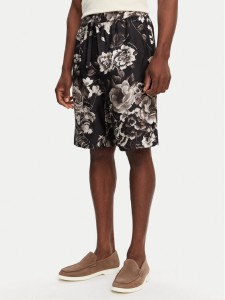 Dolce&Gabbana Szorty materiałowe GV37AT IS1VS Czarny Regular Fit