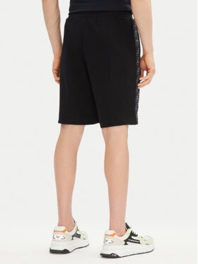 EA7 Emporio Armani Szorty sportowe 7M000217 AF12660 UC001 Czarny Regular Fit