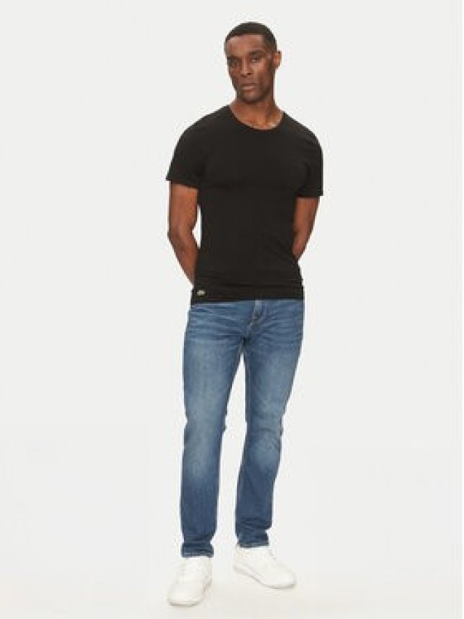 Lacoste Komplet t-shirtów TH9007 Czarny Slim Fit