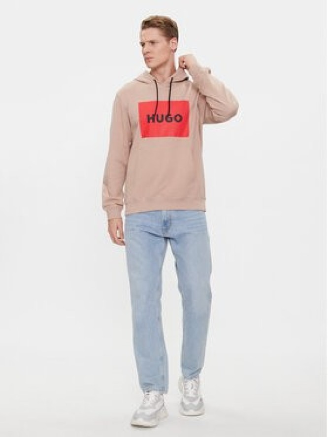 Hugo Bluza Duratschi223 50473168 Beżowy Regular Fit