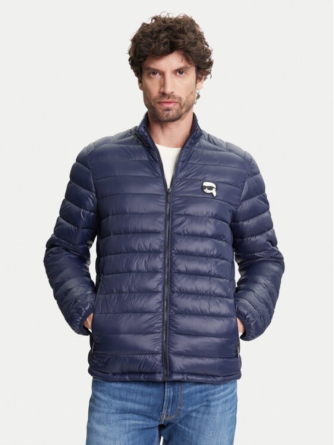 KARL LAGERFELD Kurtka puchowa 505710 551590 Granatowy Regular Fit