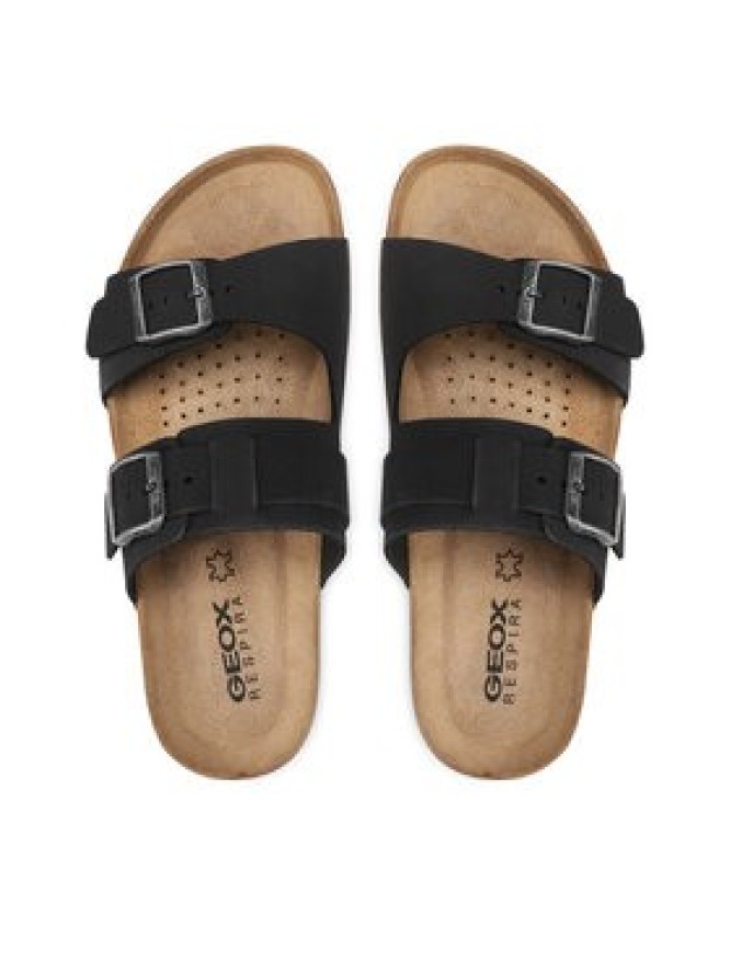 Geox Klapki U Sandal Ghita B U159VB 00032 C9999 Czarny