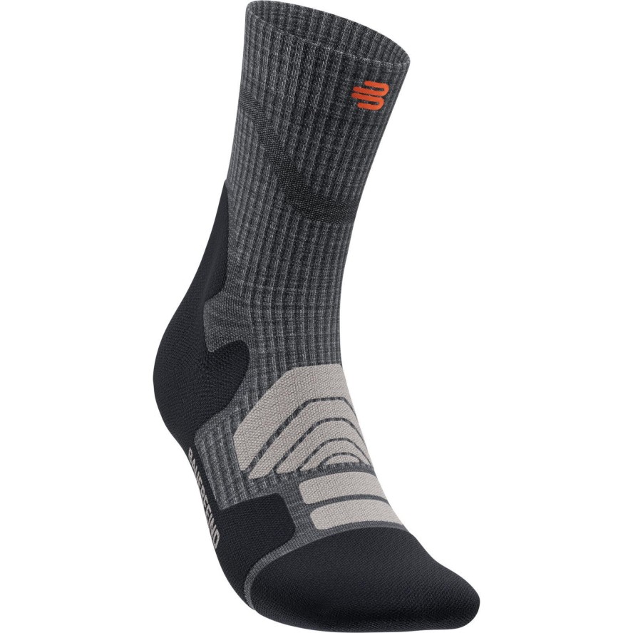 Skarpetki średniej wysokości z wełny merino Bauerfeind Outdoor Merino