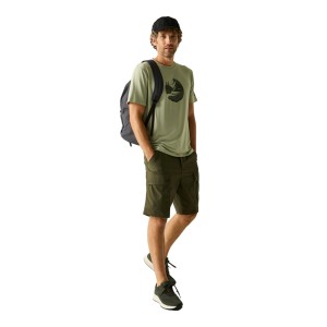 T-shirt Męski Z Górą Fingal