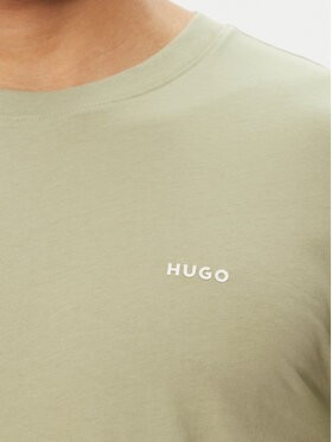HUGO T-Shirt Dero222 50466158 Zielony Regular Fit