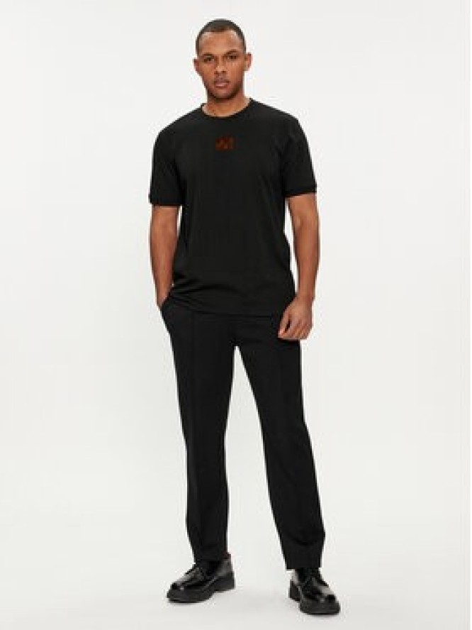 Hugo T-Shirt Diragolino_V 50501005 Czarny Regular Fit