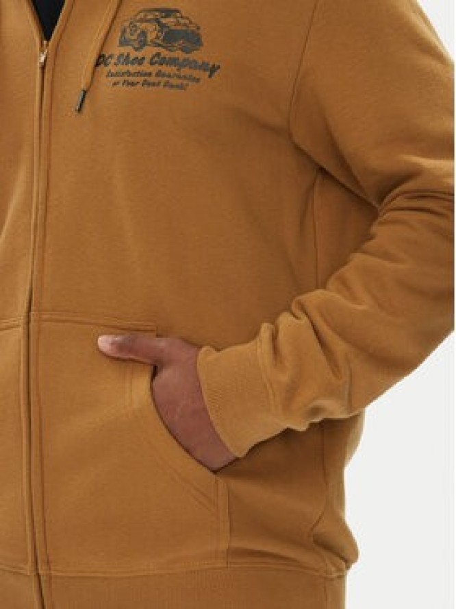 DC Shoes Bluza ADYSF03147 Brązowy Regular Fit