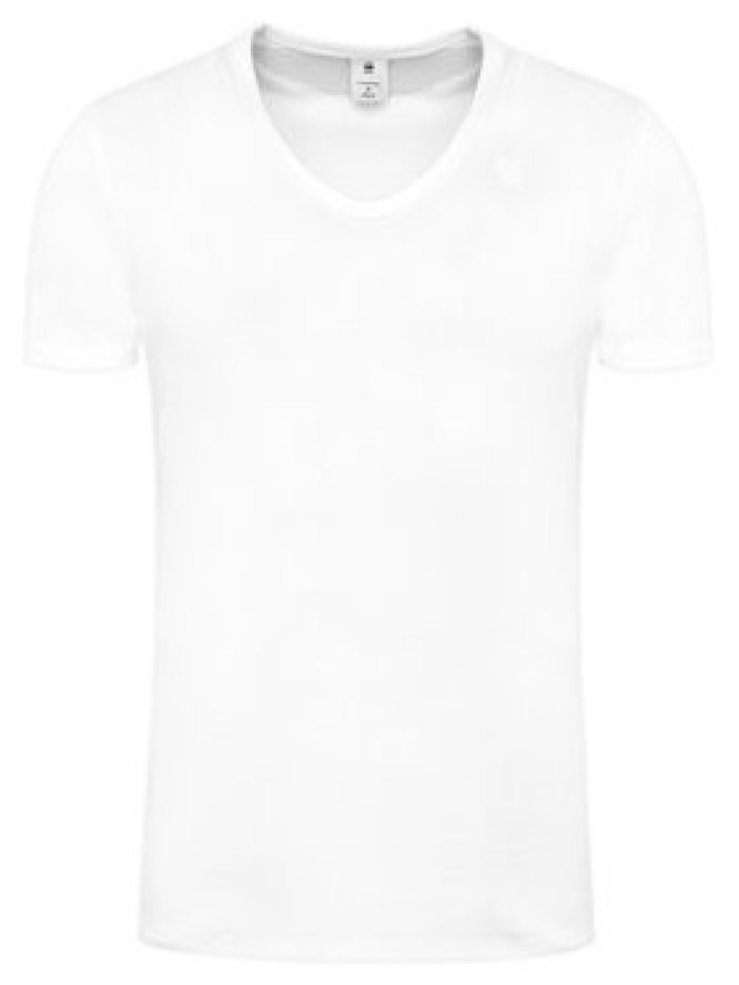 G-Star Raw Komplet t-shirtów Base D07207-124 Biały Slim Fit