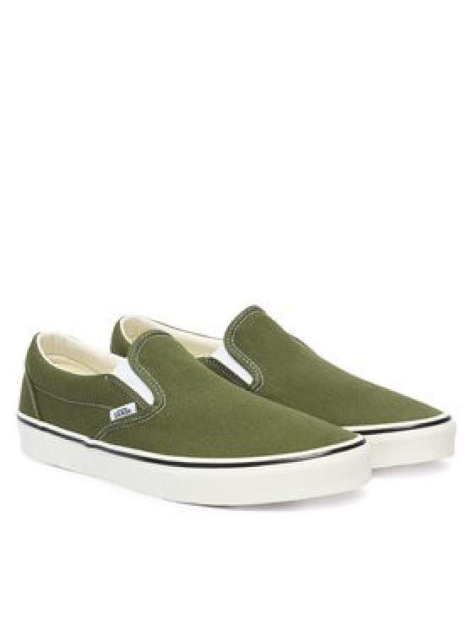 Vans Tenisówki Classic Slip-On VN000Z7AGRK1 Zielony