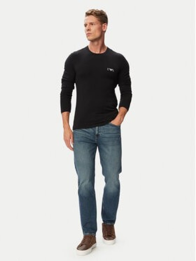 Emporio Armani Underwear Longsleeve EM000383 AF25018 UC001 Czarny Regular Fit