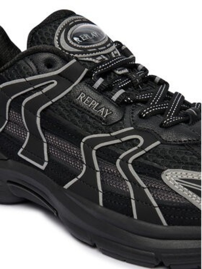 REPLAY Sneakersy GMSD5 .000.C0003T Czarny