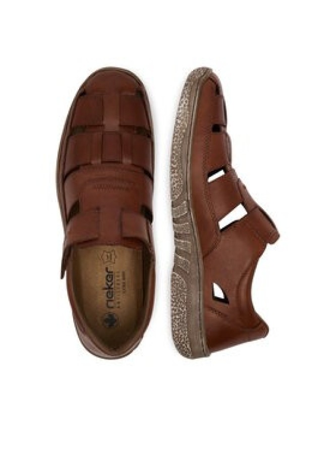 Rieker Sandały 03578-24 Brązowy