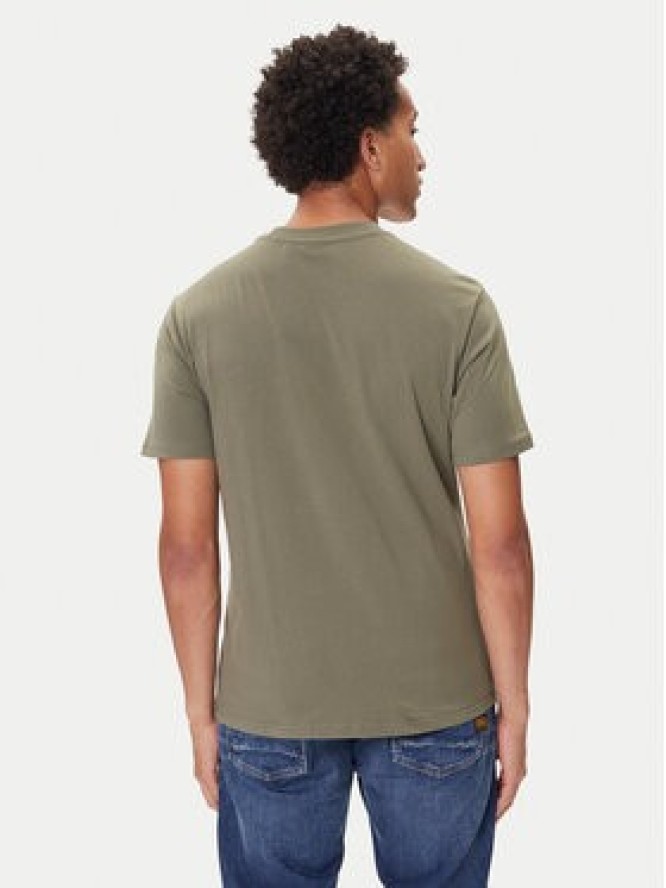 Napapijri T-Shirt S-Drapeau Ss NP0A891K Khaki Regular Fit