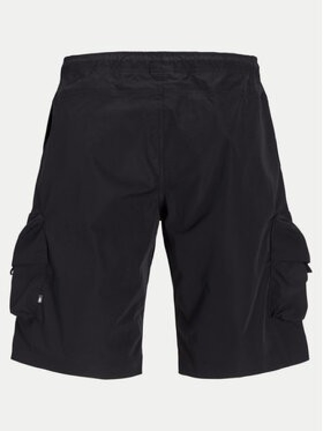 Jack & Jones Szorty materiałowe Cole 12269386 Czarny Cargo Fit