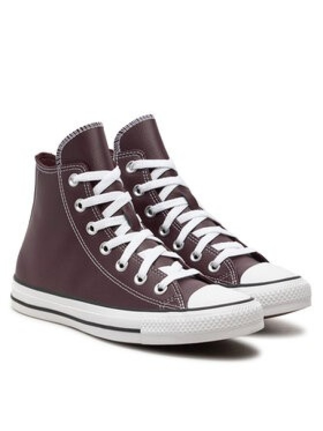 Converse Trampki Chuck Taylor All Star Faux Leather A08639C Brązowy