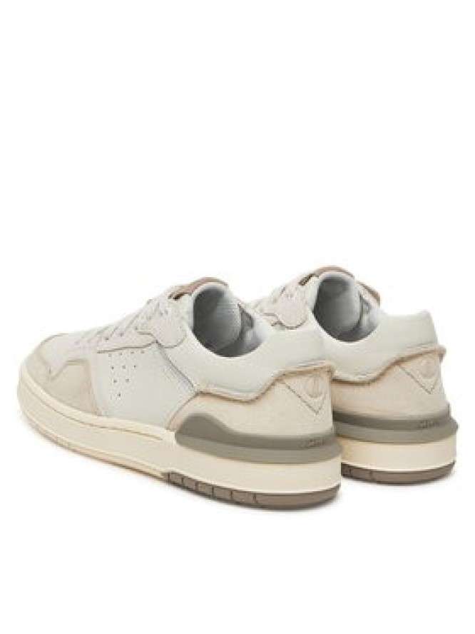 Clarks Sneakersy Courtlite2 Lo 26181290 Écru