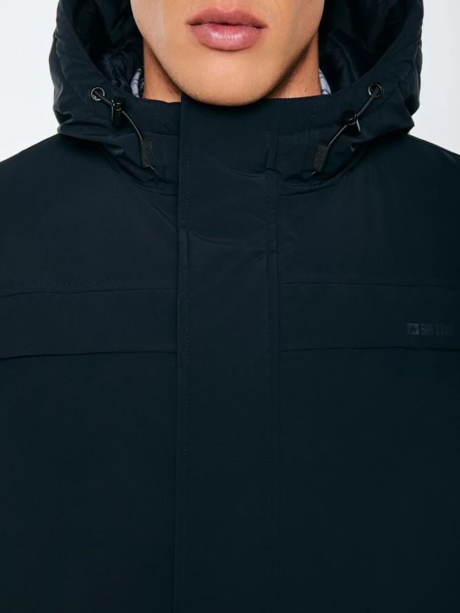 Kurtka męska z wypełnieniem granatowa Lob 404