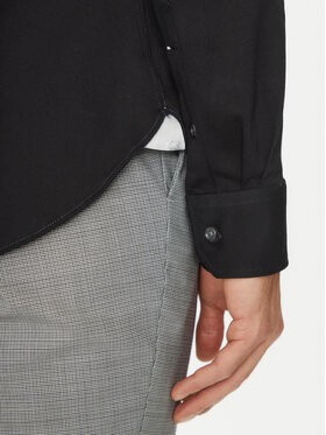 Michael Kors Koszula MD0MD91392 Czarny Slim Fit