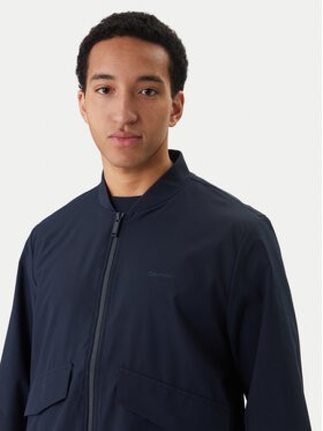 Calvin Klein Kurtka bomber LV04LF506G Granatowy Regular Fit