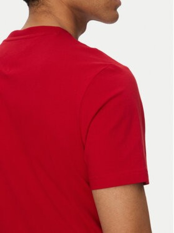 Tommy Hilfiger T-Shirt Flag Box MW0MW38636 Czerwony Regular Fit