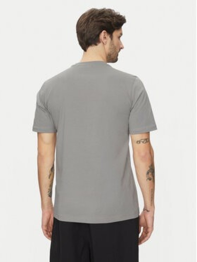 adidas T-Shirt Lounge Slides Graphic Pocket JC5284 Szary Regular Fit