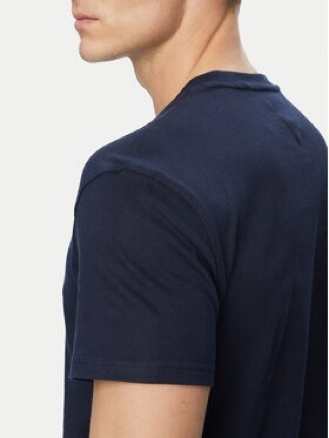 Tommy Jeans T-Shirt DM0DM22504 Granatowy Regular Fit