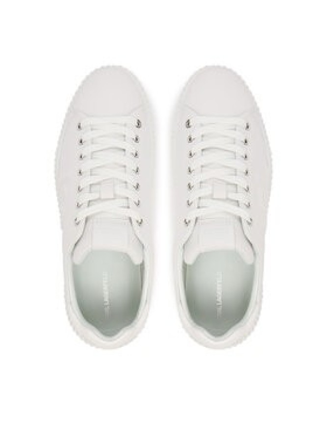 KARL LAGERFELD Sneakersy KL24225 Biały