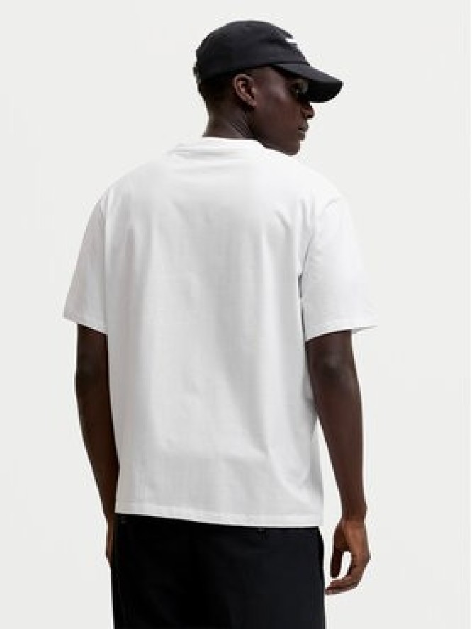 Jack & Jones T-Shirt Club Badge 12295036 Biały Regular Fit