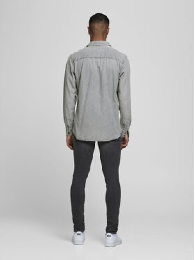 Jack & Jones Koszula Sheridan 12138115 Szary Slim Fit
