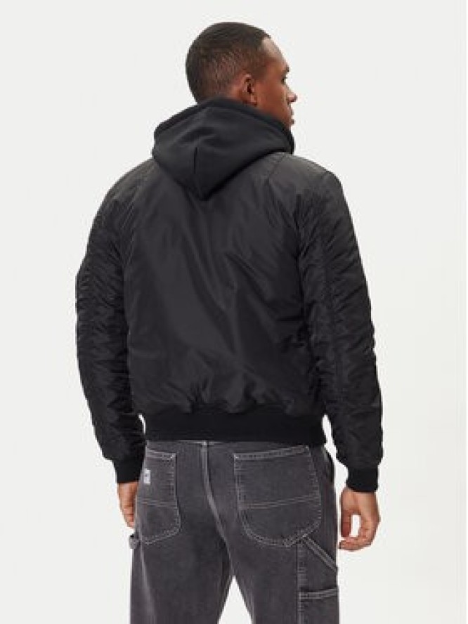 Alpha Industries Kurtka bomber MA-1 TT Hood Two Tone 258100 Czarny Regular Fit