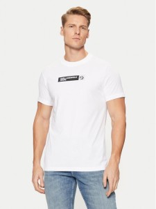 Karl Lagerfeld Jeans T-Shirt A1M17112 Biały Slim Fit