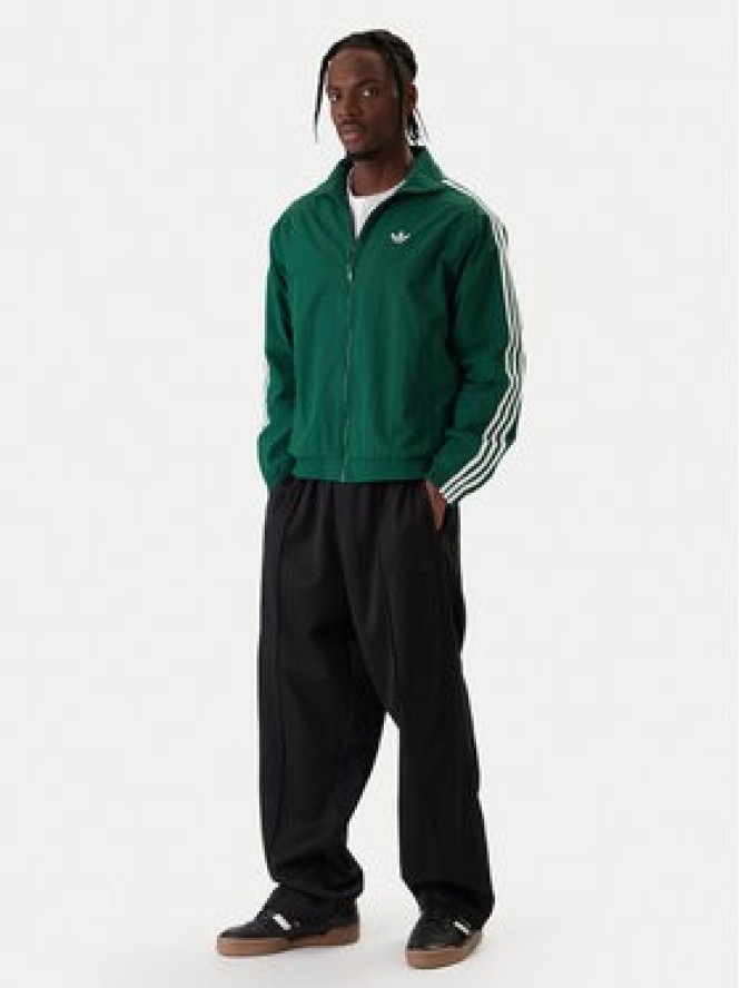 adidas Bluza Firebird KC8018 Zielony Regular Fit