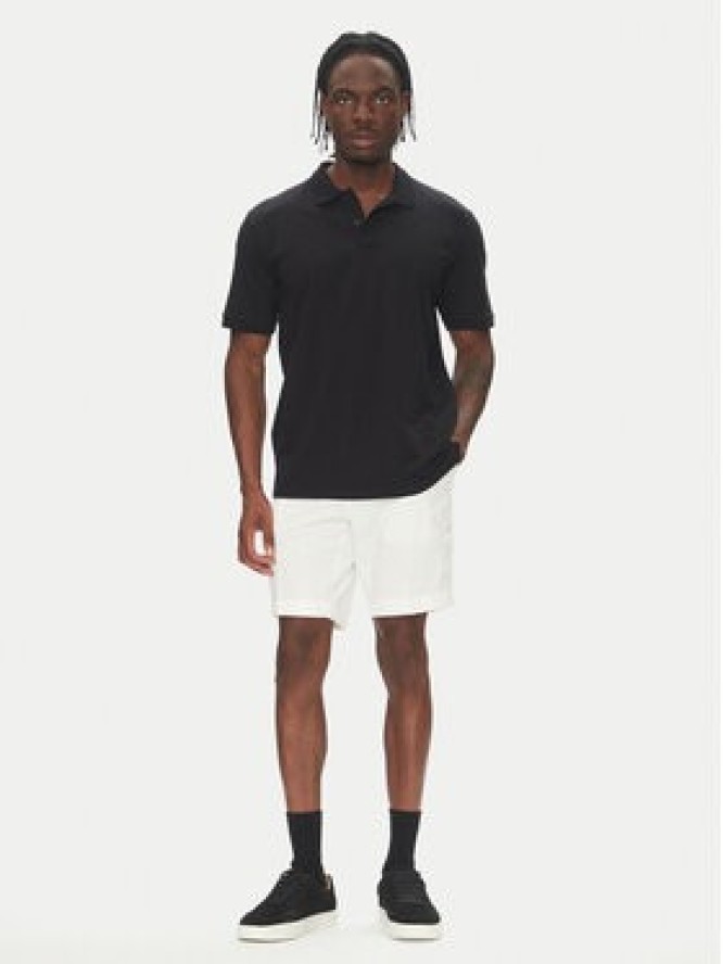 BOSS Szorty materiałowe H-Slice 50540743 Biały Slim Fit