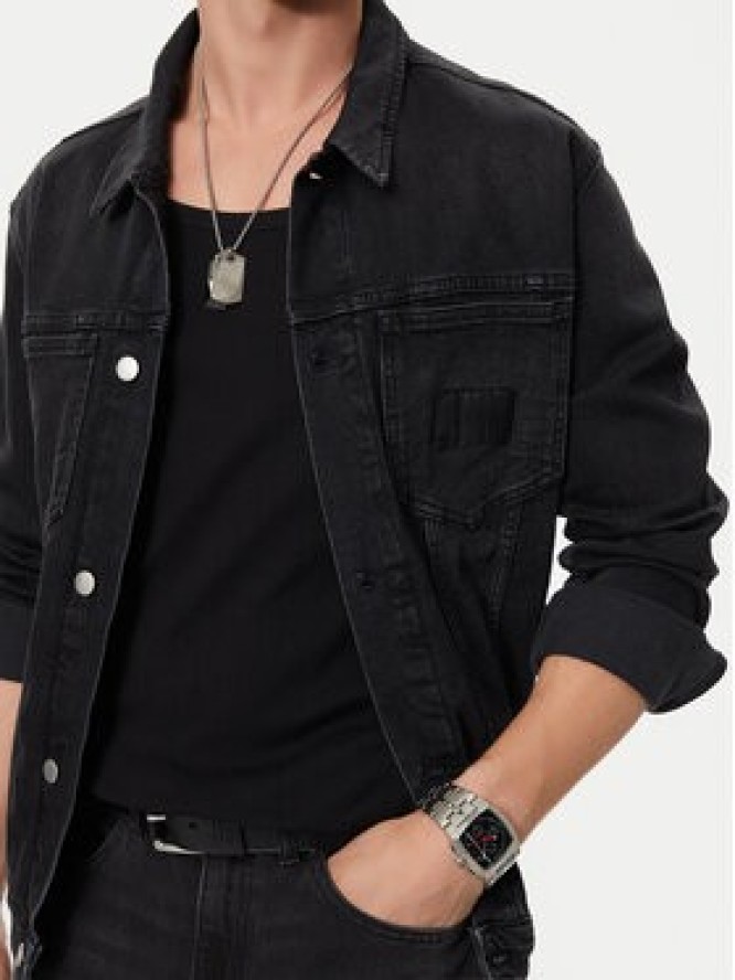 Diesel Zegarek Cliffhanger DZ4661 Srebrny