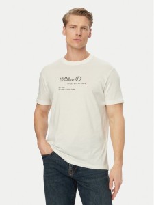 Armani Exchange T-Shirt XM002490 AF10358 U0009 Biały Regular Fit