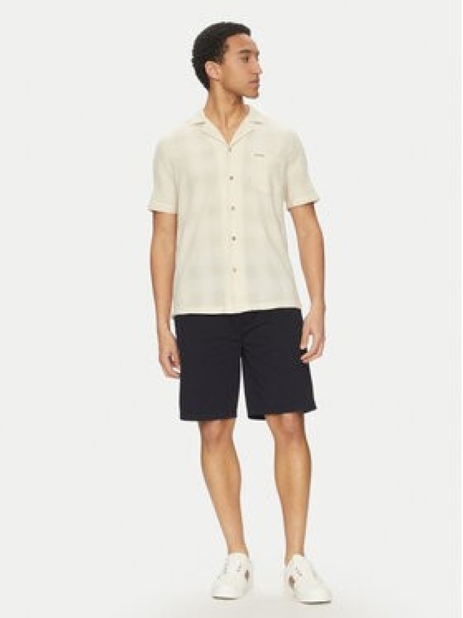 Guess Koszula F5GH03 WH431 Beżowy Regular Fit