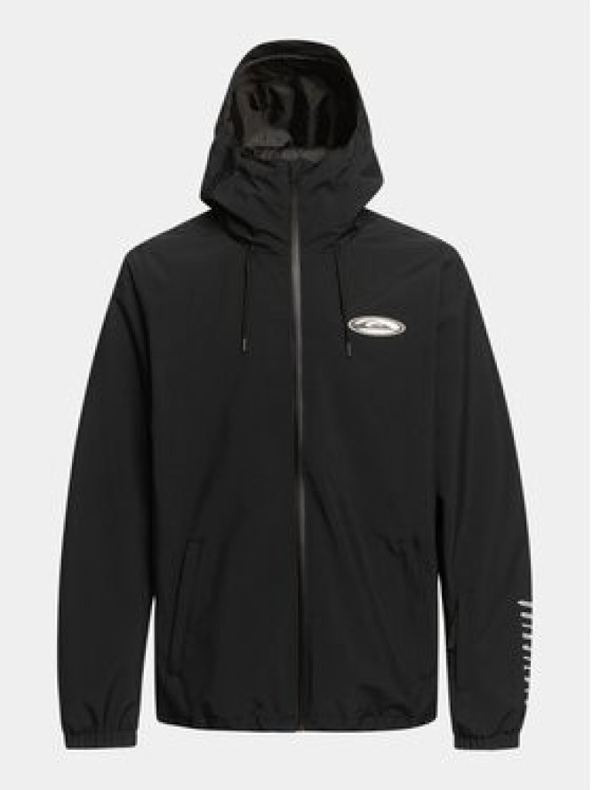 Quiksilver Kurtka outdoor High In Th Hood EQYTJ03436 Czarny Regular Fit