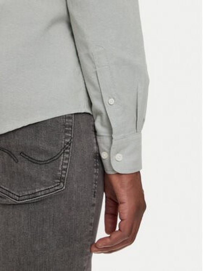 Only & Sons Koszula Alvaro 22006479 Zielony Slim Fit